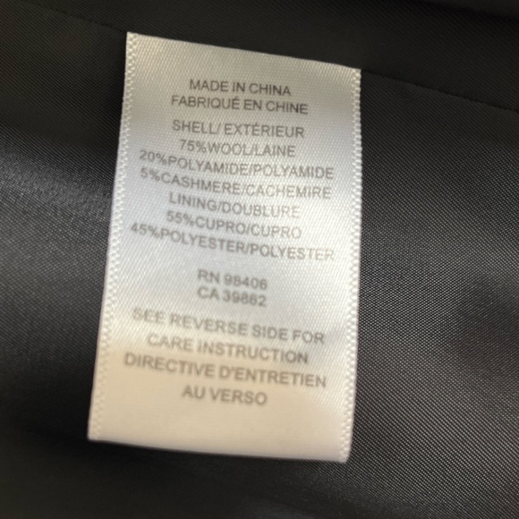 Theory Belvin Melton-Textured Wool-Blend Coat - Dark Charcoal - Small - Picture 8 of 10